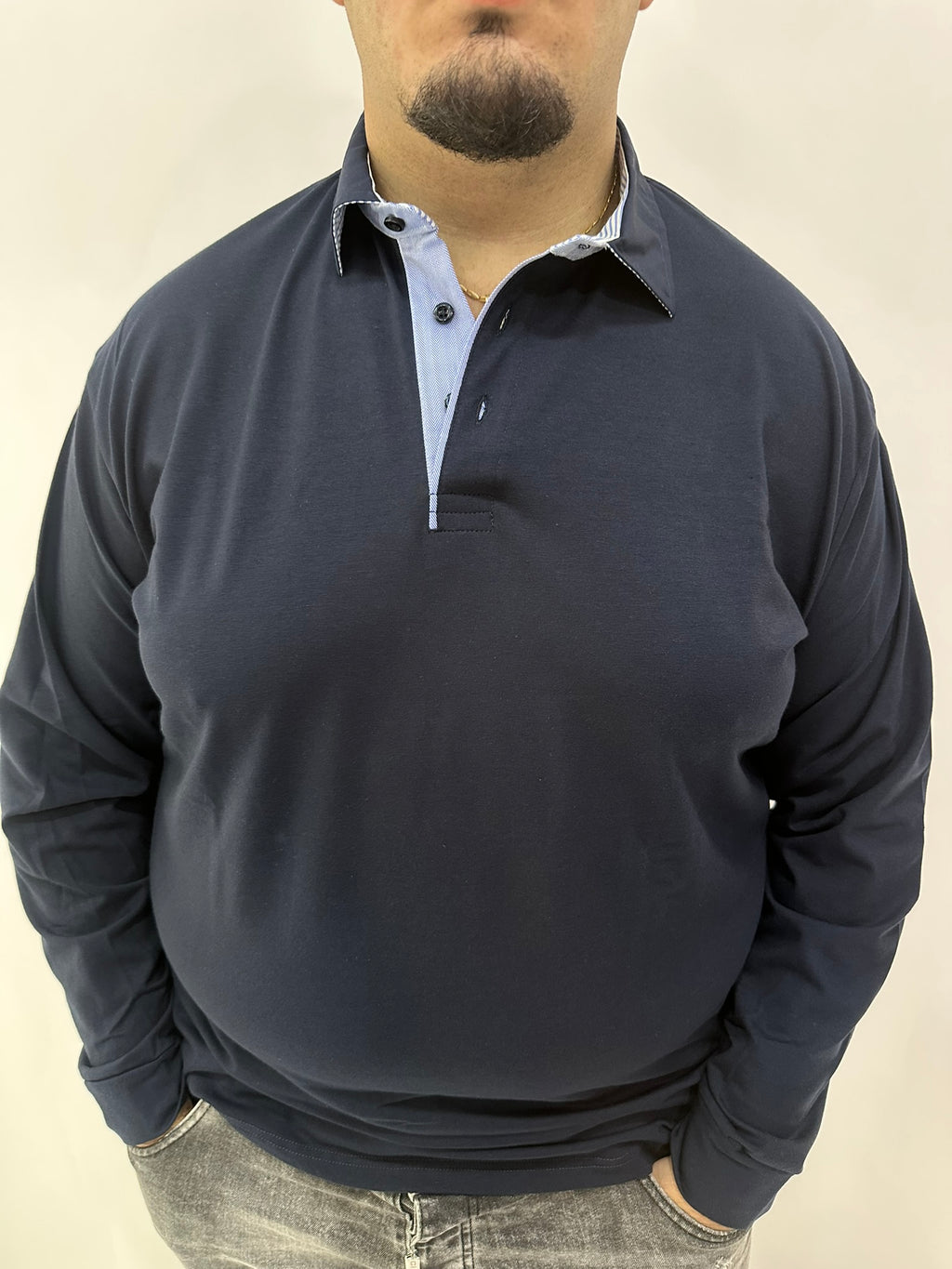 Polo Colletto In Viscosa