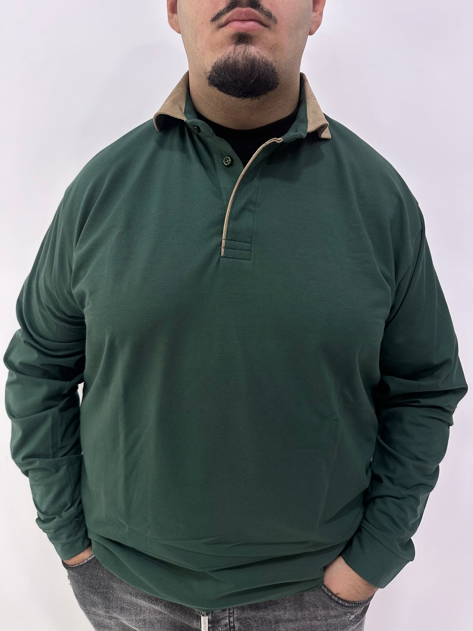 Polo colletto Velluto