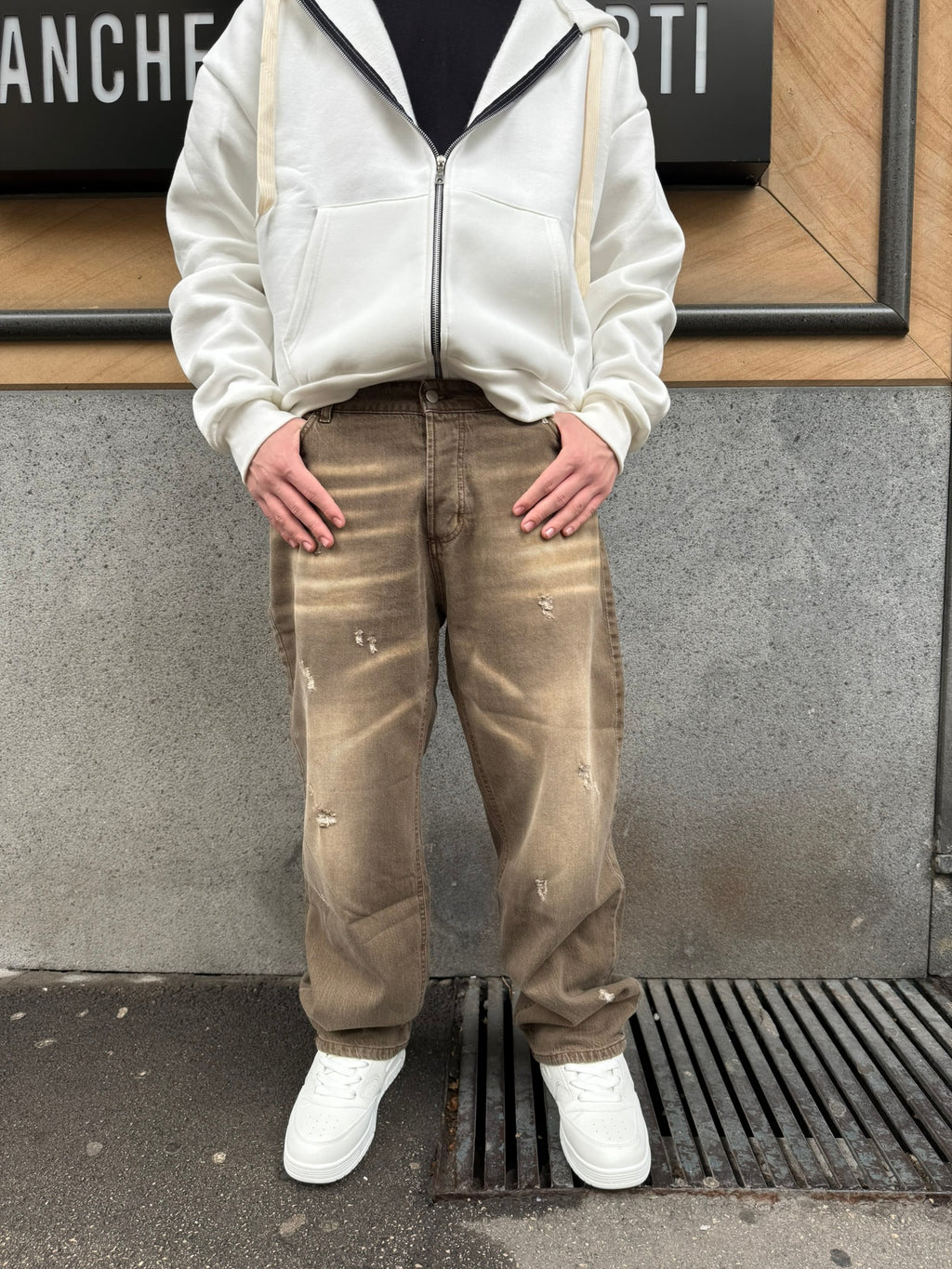 Jeans Baggy Sabbiato