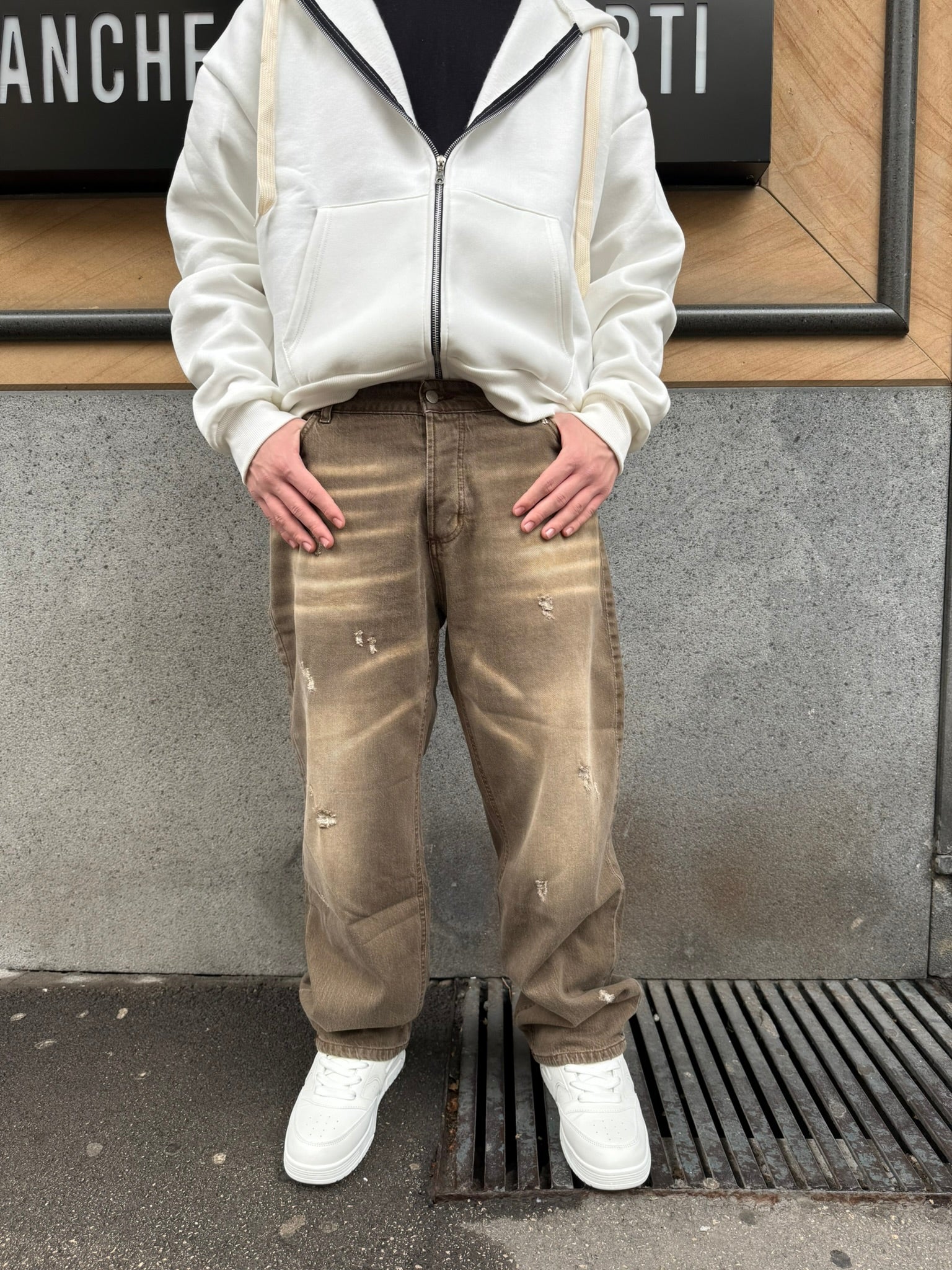 Jeans Baggy Sabbiato