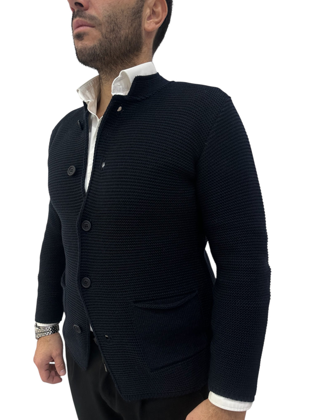 Cardigan Collo Coreano