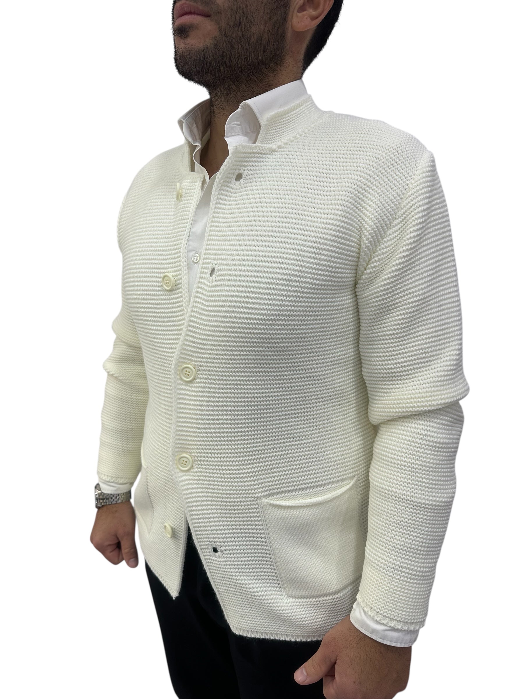 Cardigan Collo Coreano