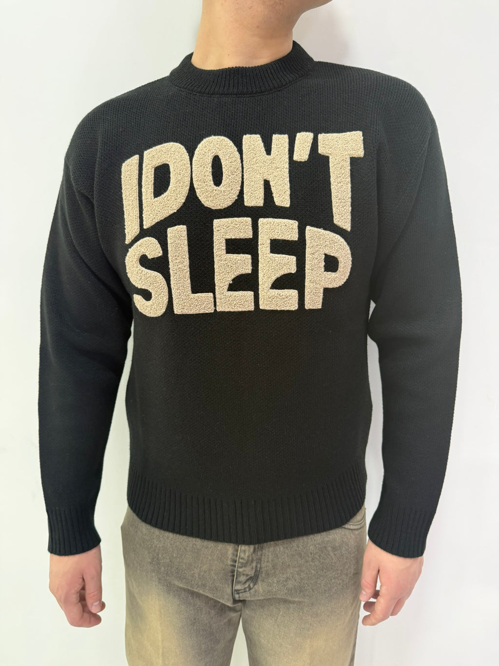 Maglione Stampa Al Petto