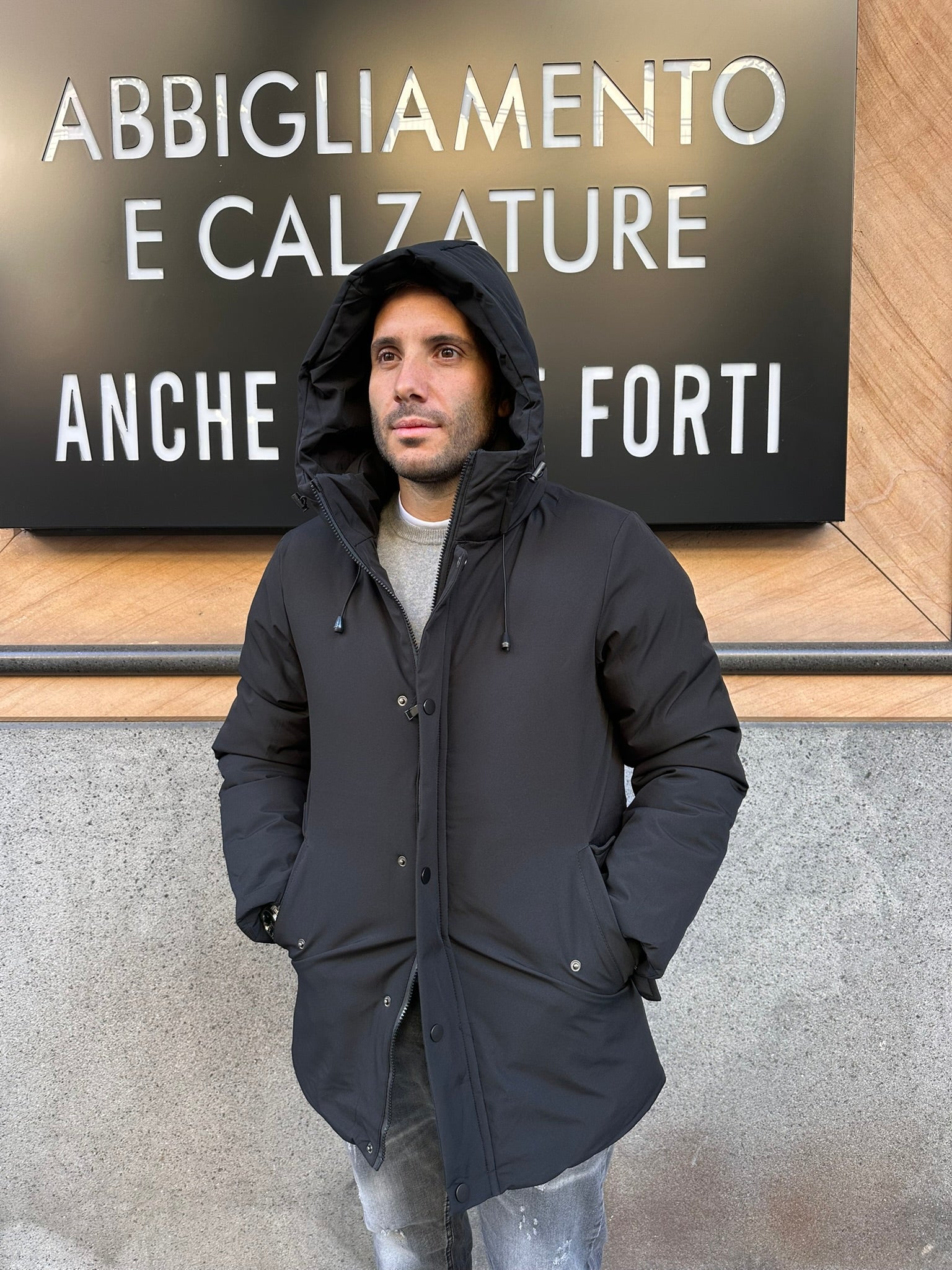 Giubbino tessuto Idrorepellente