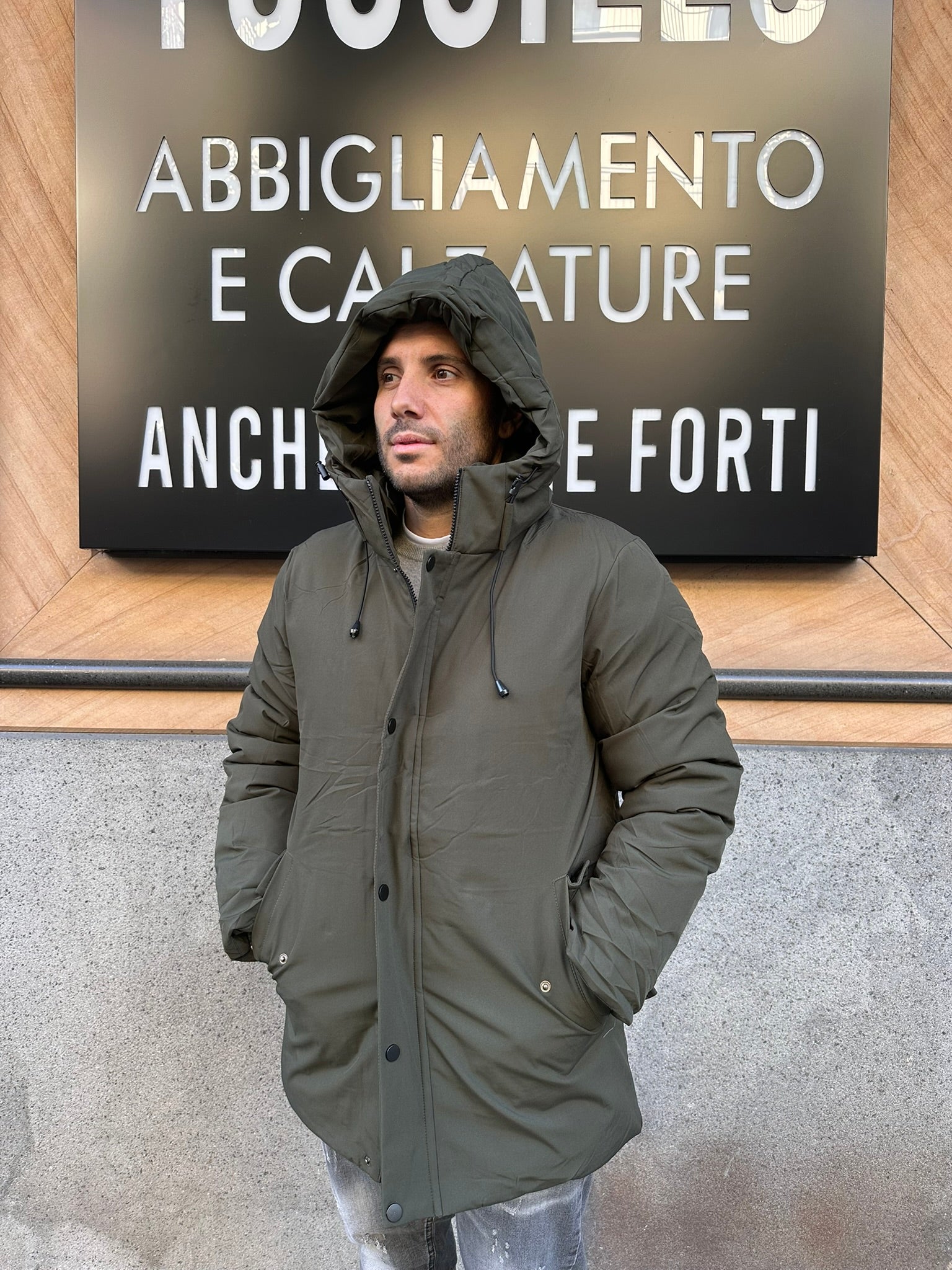 Giubbino tessuto Idrorepellente