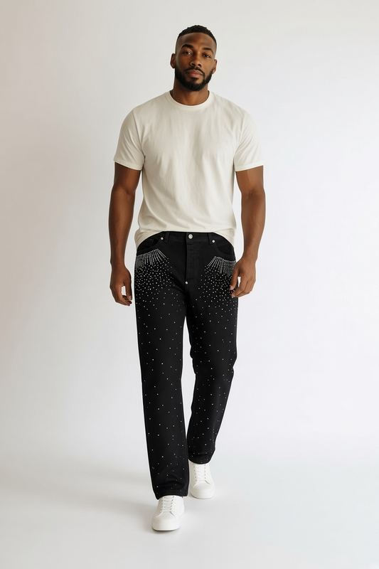 Jeans strass
