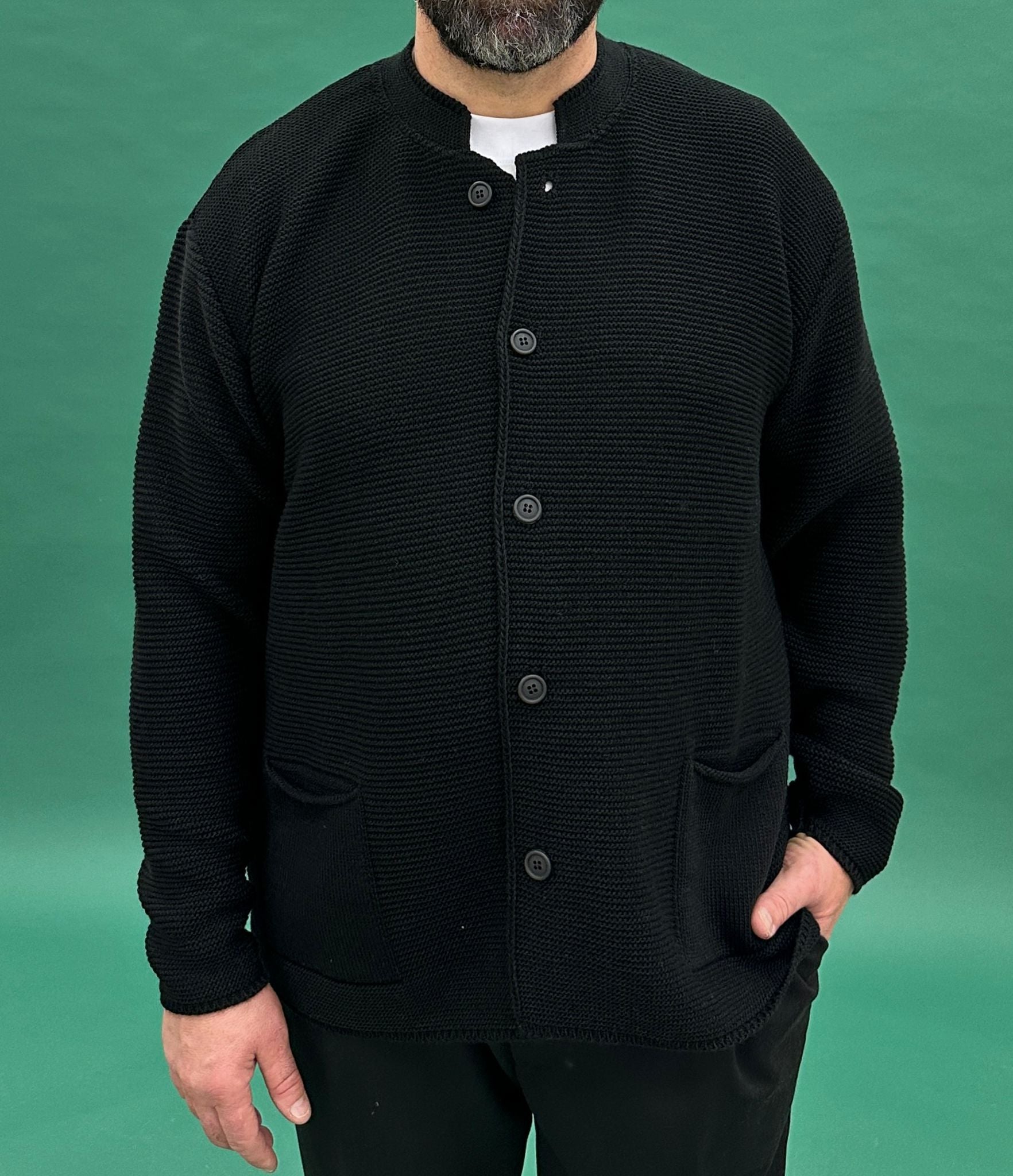 Cardigan Collo Coreano